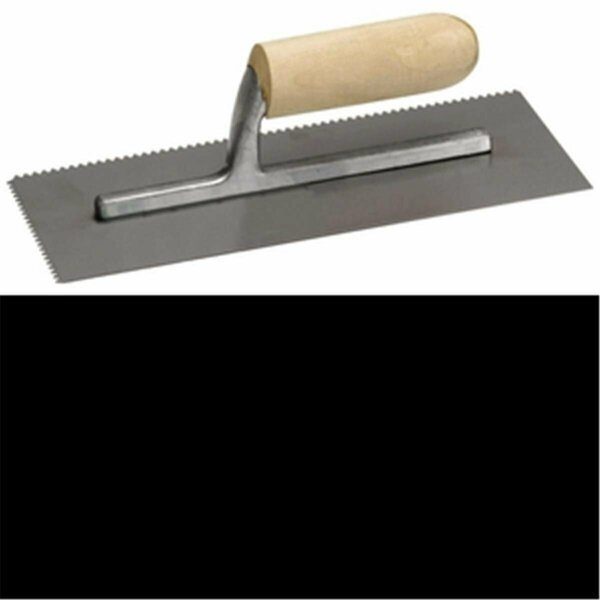 Captain Cold 971 0.18 x 0.15 in. Nu-Pride V Notch Trowel CA3024983